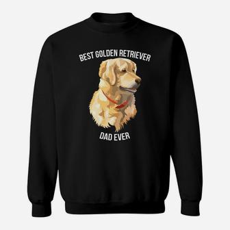 Best Golden Retriever Dad Ever Retriever Dog Mens Sweat Shirt - Seseable