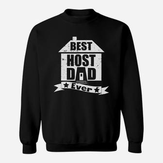 Best Host Dad Ever Funny Father Vintage T-shirt Black Youth B0738n7733 1 Sweat Shirt - Seseable