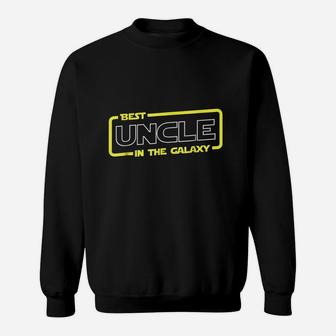 Best Uncle In The Galaxy Family Gratefulness Sweat Shirt - Seseable