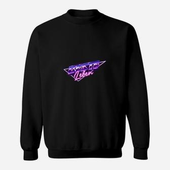 Beste Leben 80s  S Swea Sweatshirt - Seseable