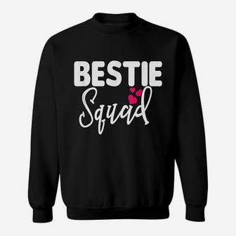 Bestie Squad Bff Friend Crew Hearts, best friend gifts Sweat Shirt - Seseable