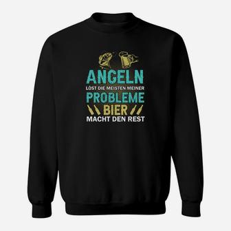 Bier Macht Den Rest Fishing Sweatshirt - Seseable