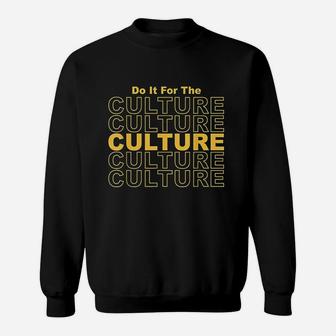 Black History Month African Pride Empowerment Culture Gif Sweat Shirt - Seseable