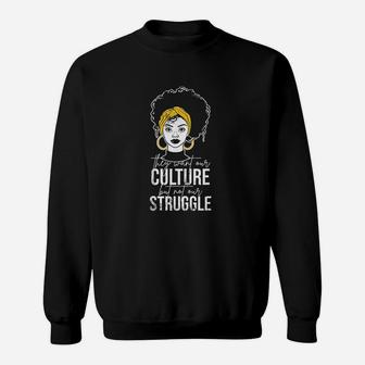 Black History Pride African Heritage Bhm African American Sweat Shirt - Seseable