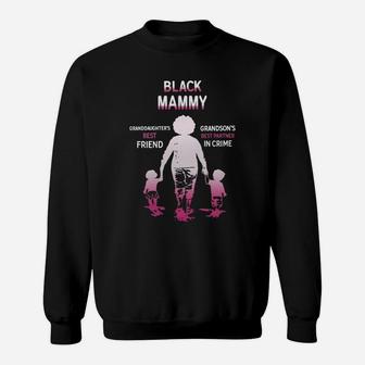 Black Month History Black Mammy Grandchildren Best Friend Family Love Gift Sweat Shirt - Seseable