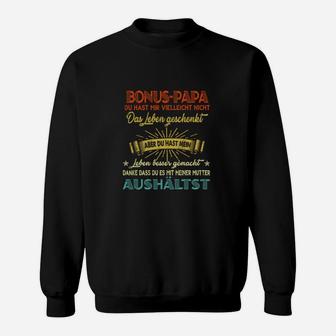 Bonus-Papa Dankesshirt, Auswahl für die Beste Mutter Sweatshirt - Seseable