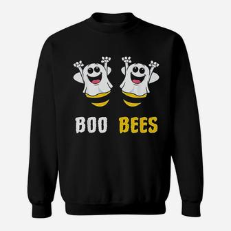 Boo Bees Couples Halloween Costume Sweat Shirt - Seseable