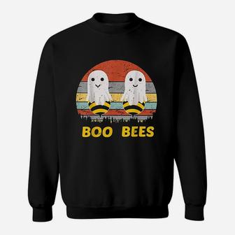 Boo Bees Vintage Halloween Vintage Boo Bees Funny Sweat Shirt - Seseable