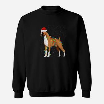 Boxer Christmas Boxer Dog Christmas Shirt Gift Sweat Shirt - Seseable