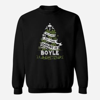 Boyle Name Shirt, Boyle Funny Name, Boyle Family Name Gifts T Shirt Sweat Shirt - Seseable