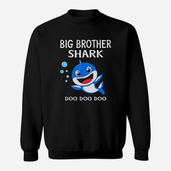 Brother Shark Doo Doohalloween Christmas Sweat Shirt - Seseable