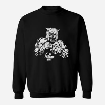 Bulldog Boxing Great Gifts For Boxer Sport Fan Lover Sweat Shirt - Seseable