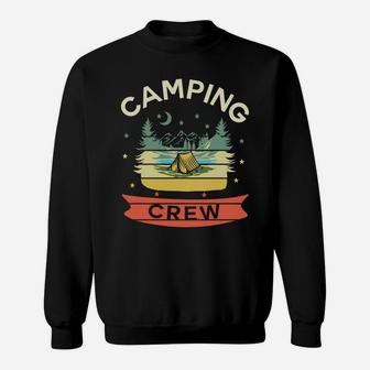 Camping Crew Camp Lovers Awesome Night In The Forest Sweatshirt - Seseable