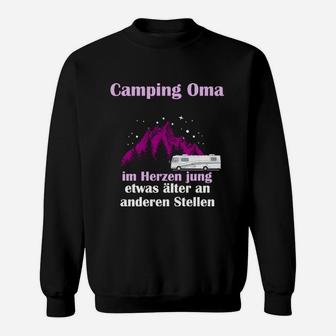 Camping Für Begeisterte Junggebliebene Sweatshirt - Seseable