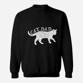 Cat Dad Sweat Shirt - Seseable