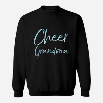 Cheer Grandma Cute Cheerleading Grandmother Sweat Shirt - Seseable