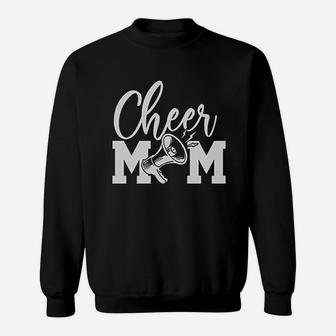 Cheer Mom Cheerleader Mother Varsity Sweat Shirt - Seseable