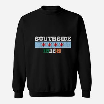 Chicago Southside Irish St Patricks Party Gift Sweatshirt - Seseable