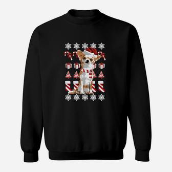 Chihuahua Weihnachtspulli Sweatshirt - Seseable
