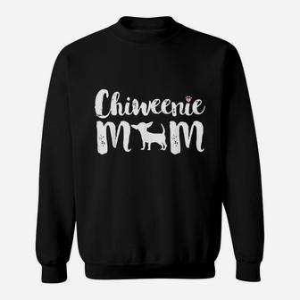 Chiweenie Mom Chiweenie Owners Love Mothers Day Gift Sweat Shirt - Seseable