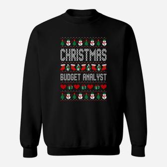 Christmas Budget Analyst Sweat Shirt - Seseable