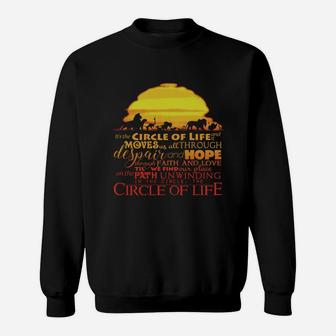 Circle Of Life Shirt Sweat Shirt - Seseable