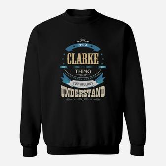 Clarke, It's A Clarke Thing Sweat Shirt - Seseable