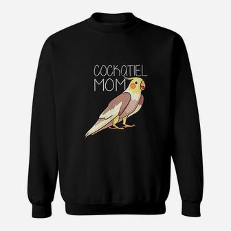Cockatiel Mom Bird Sweat Shirt - Seseable