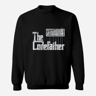 Codefather Programmer, dad birthday gifts Sweat Shirt - Seseable