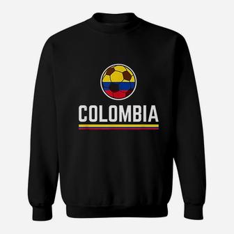 Colombia Soccer Jersey Colombian Football Team Sweat Shirt - Seseable