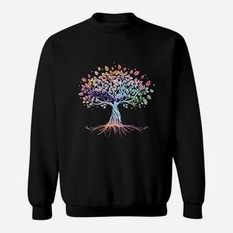 Colorful Life Is Really Good Vintage Sweat Shirt - Seseable