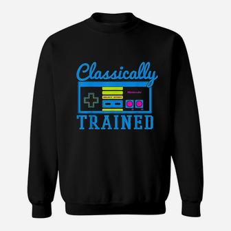 Controller Classically Trained Retro Neon Sweat Shirt - Seseable