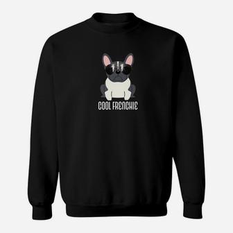 Cool Frenchie Funny French Bulldog Gift Sweat Shirt - Seseable