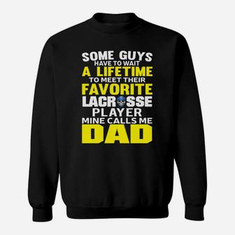 Cool Lacrosse Father For Men From Lax Boy Girl Mom Sweat Shirt - Seseable