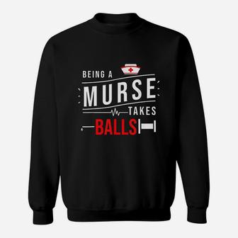 Cool Murse Murses Student Nursing Male Nurse Gift Sweat Shirt - Seseable