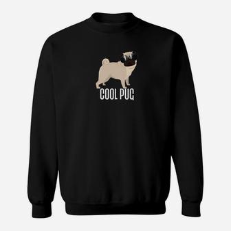 Cool Pug Funny Dad Mom Dog Gift Great Gifts For Mom Sweat Shirt - Seseable
