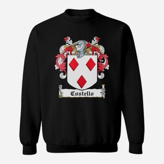 Costello Coat Of Arms Irish Family Crests Sweat Shirt - Seseable