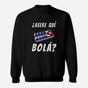 Cuban Dominoes Miami Florida Cuba Greeting Sweat Shirt - Seseable