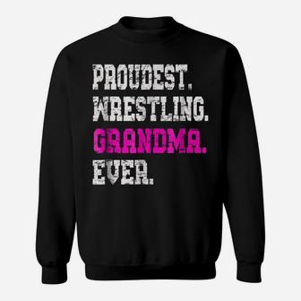 Custom Wrestling Grandma Tshirt, Best Grandma Ever Gift Sweatshirt - Seseable