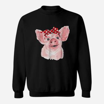 Cute Pig For Girl And Women Pig Lover Gifts Sweat Shirt - Seseable