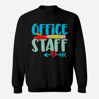 Cute School Front Office Staff Secretary Admin Appreciation Sweat Shirt - Seseable