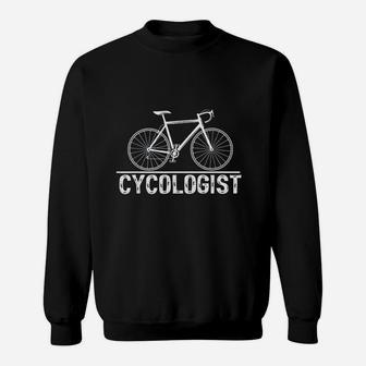 Cycologist Bike Cycling Bicycle Cyclist Christmas Sweat Shirt - Seseable