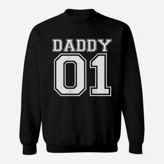 Daddy 01 Best Father Dad To Be First Fathers Day Sweat Shirt - Seseable