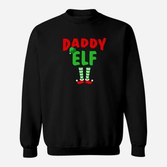 Daddy Elf Christmas Sweat Shirt - Seseable