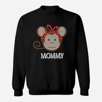 Daddy Mommy Monkey Personalized Family Monkey Sweat Shirt - Seseable