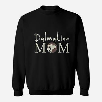 Dalmatian Mom Cute Dog Lover Sweat Shirt - Seseable