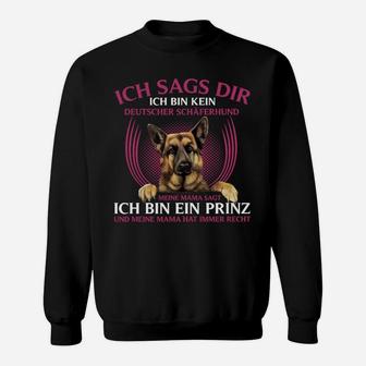 Deutscher Schäferhund Prinz Sweatshirt - Seseable