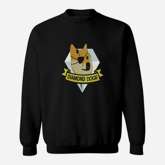 Diamond Doge Sweat Shirt - Seseable