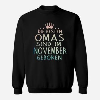 Die Besten Omas Sind Im November Geboren Sweatshirt - Seseable