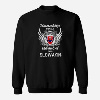 Die Macht Einer Slowakin Sweatshirt - Seseable